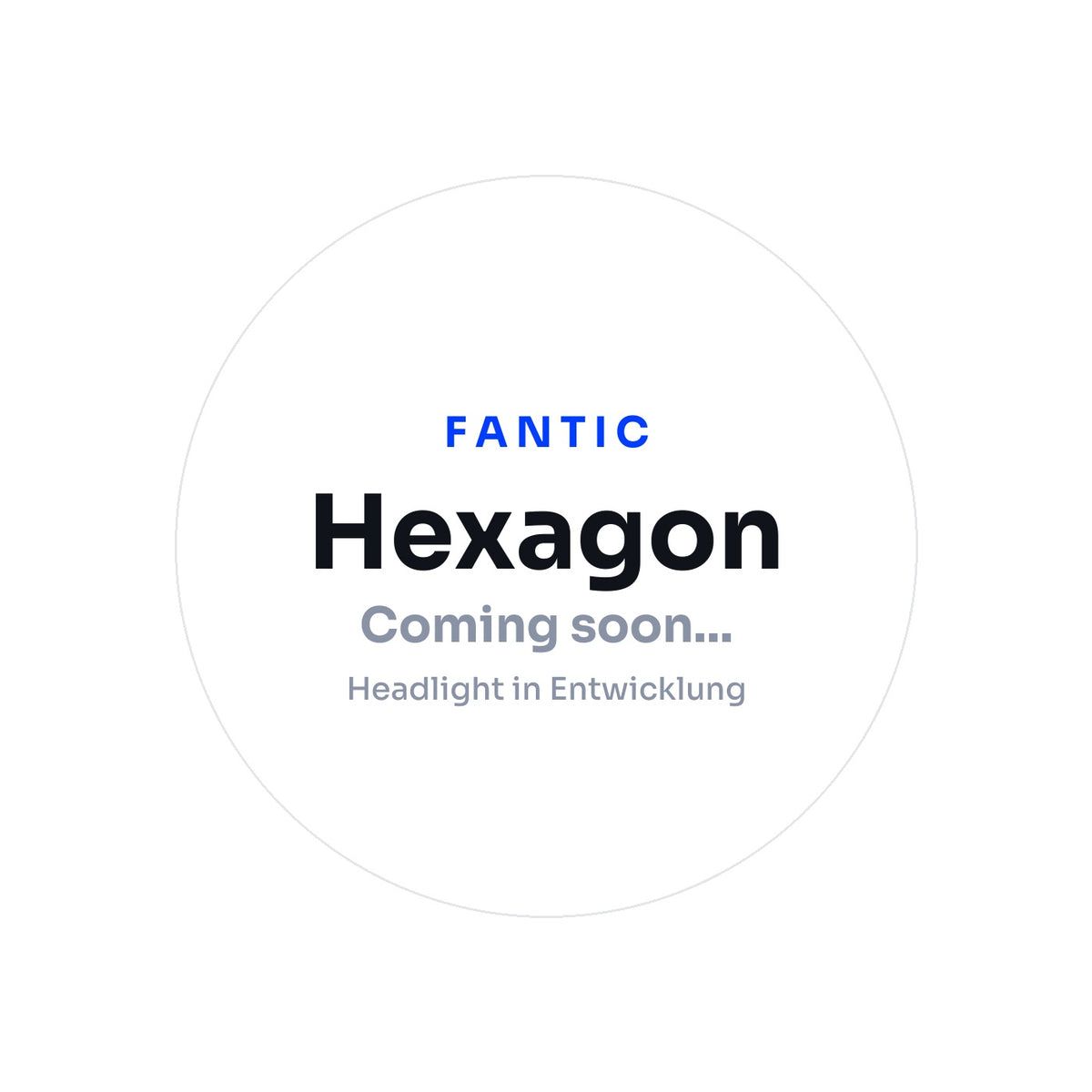 Fantic Hexagon Headlight — Coming soon