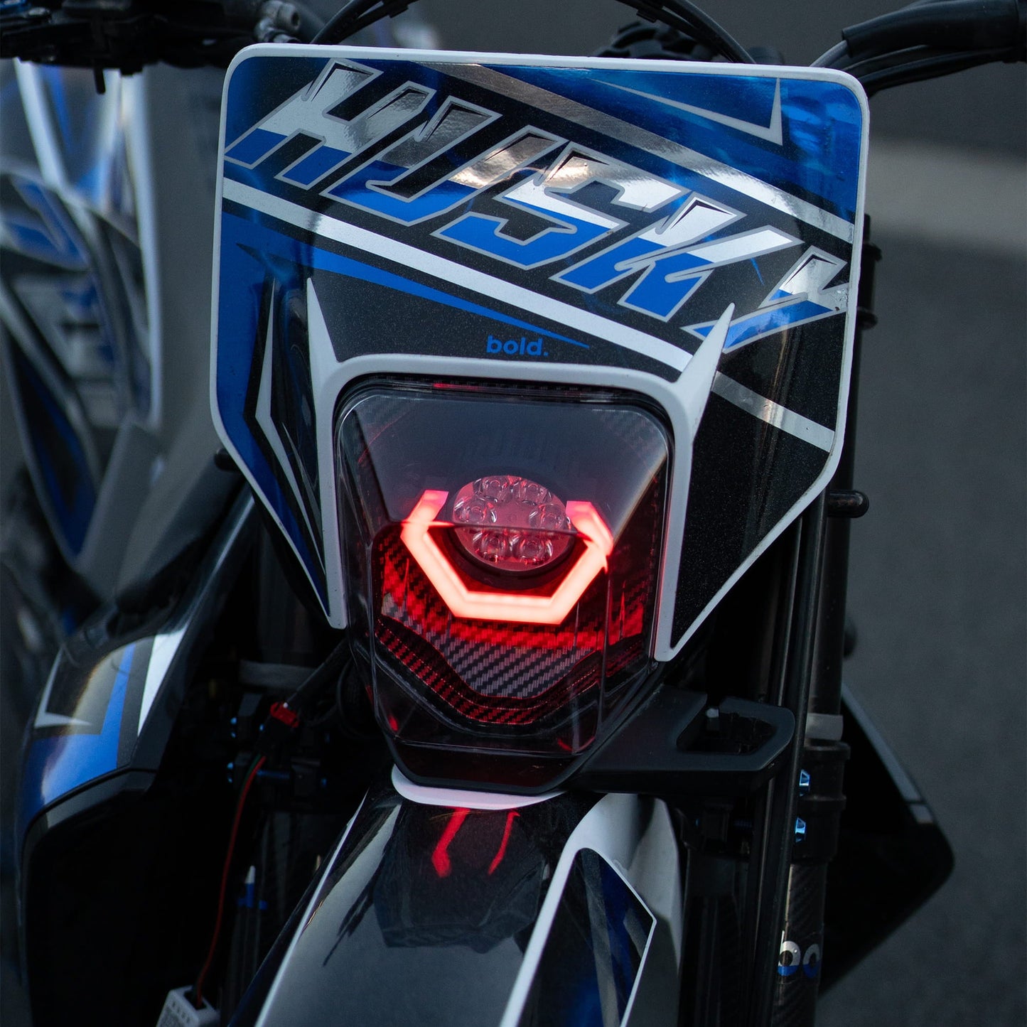Husqvarna Hexagon Headlight