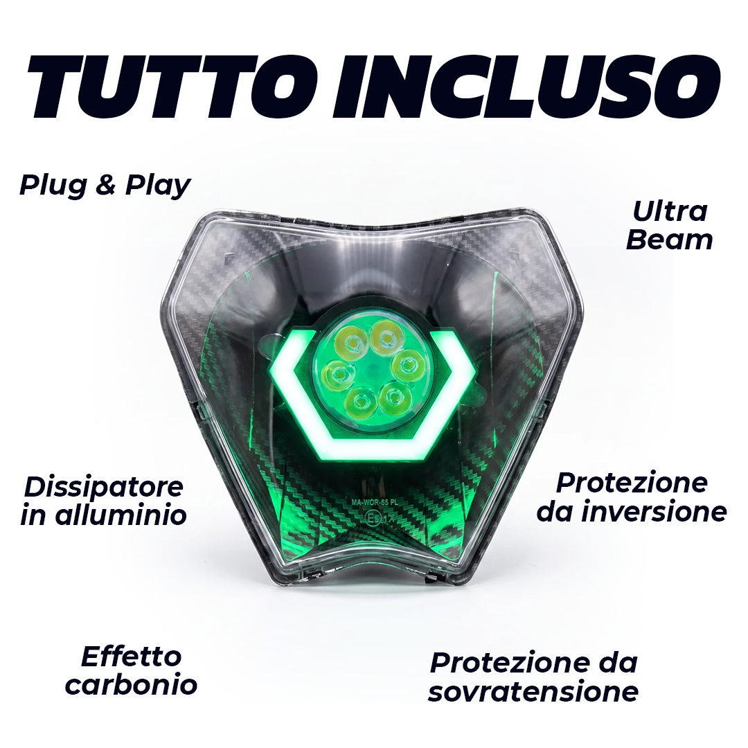 KTM 2024+ Hexagon Headlight