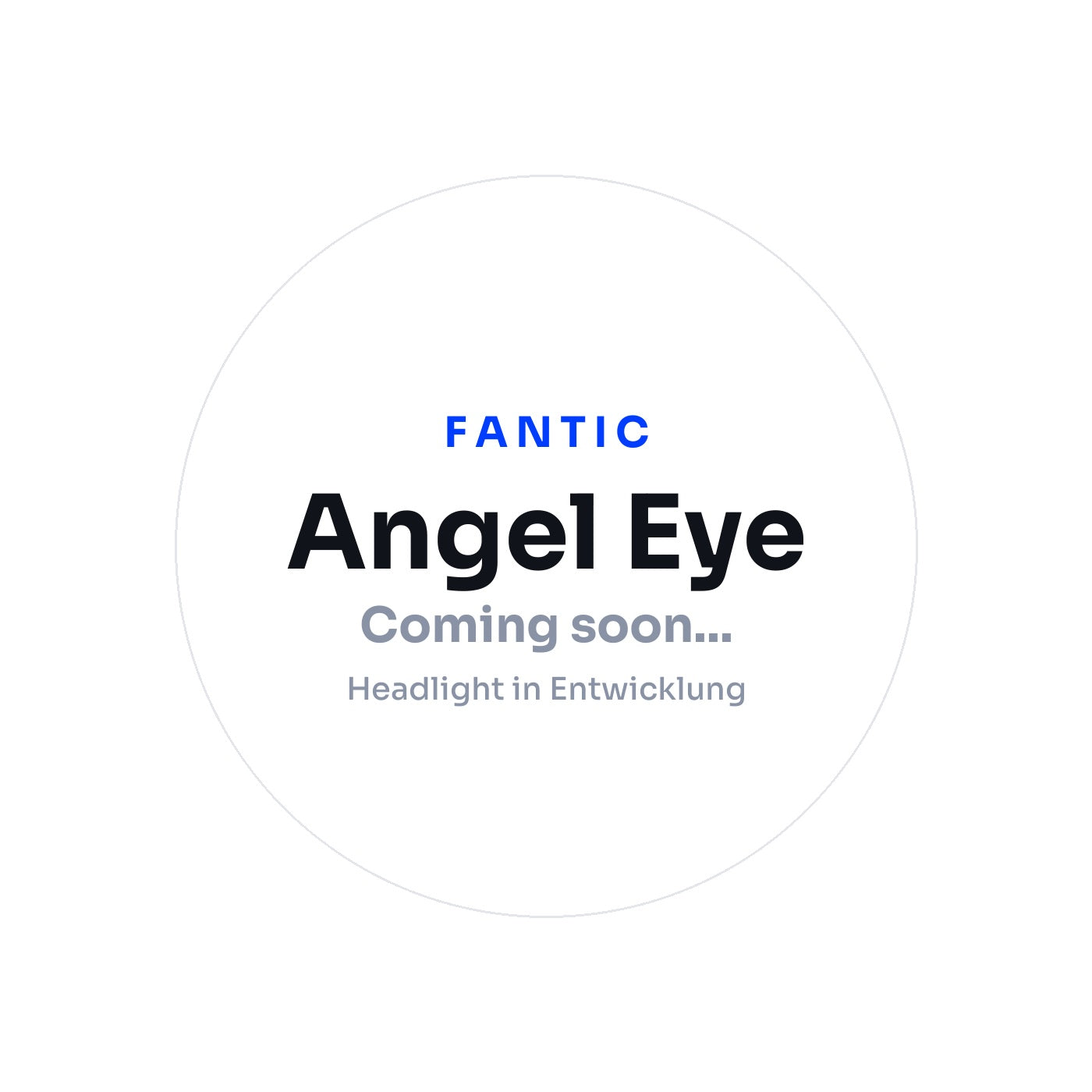 Fantic Angel Eye Headlight — Coming soon