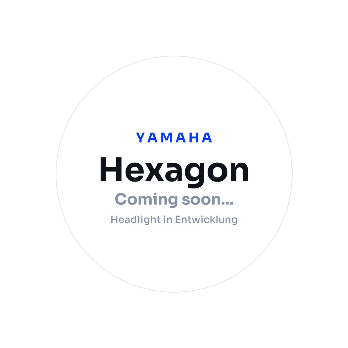 Yamaha Hexagon Headlight — Coming soon