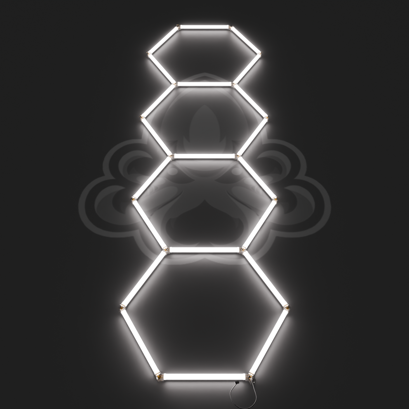 Hexagon LED System 4er