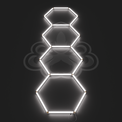 Hexagon LED System 4er