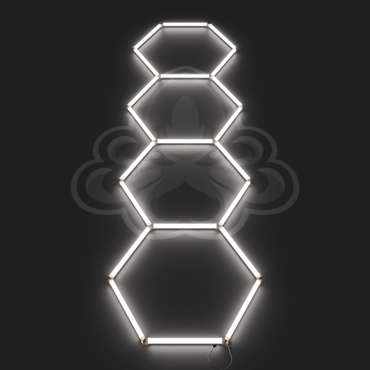 Hexagon LED System 4er
