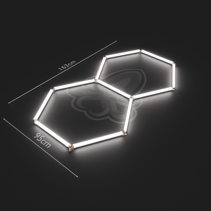 Hexagon LED System 2er