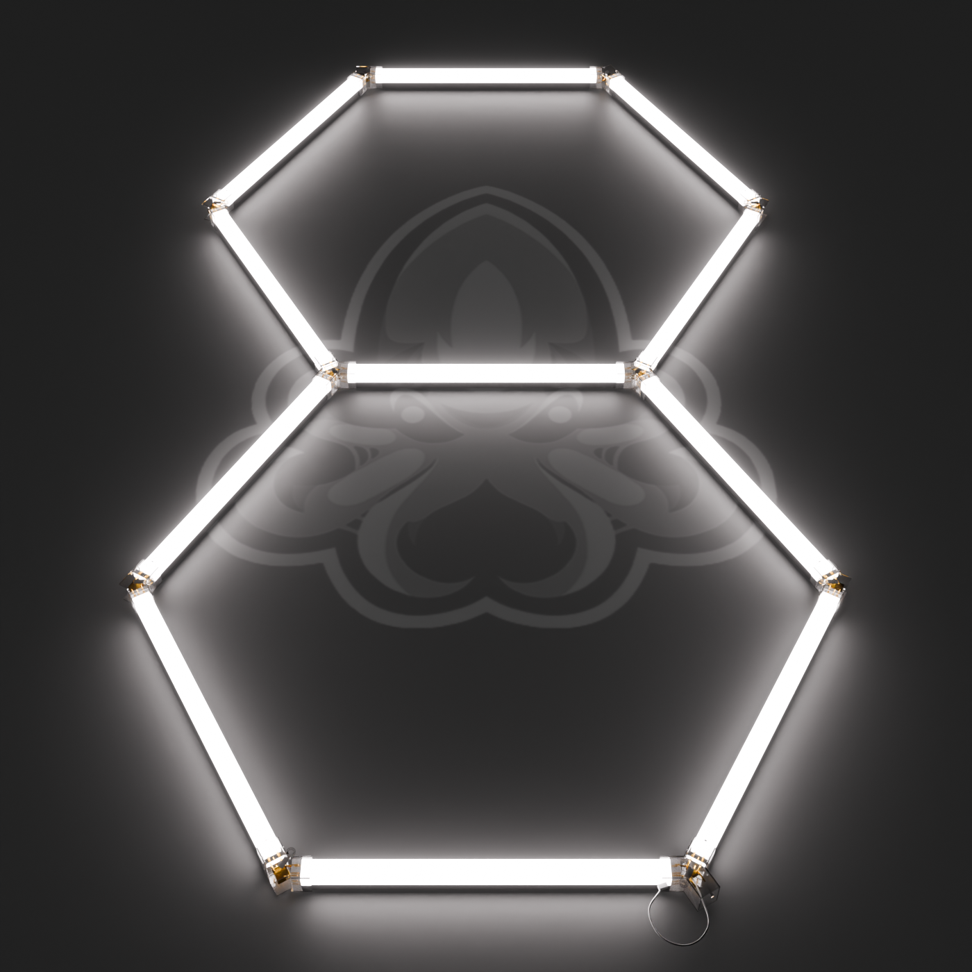 Hexagon LED System 2er